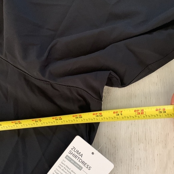 NWT Athleta Zuma Shirtdress, BLack SIZE 3X - Picture 14 of 14